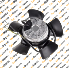 EBMPAPST A2E200-AF02-02  230V AC MONOFAZE METAL KANAT ÜFLEME SİEMENS SPİNDLE MOTOR FANI