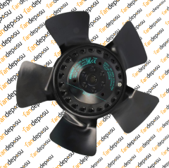 EBMPAPST A2E200-AF02-02  230V AC MONOFAZE METAL KANAT ÜFLEME SİEMENS SPİNDLE MOTOR FANI
