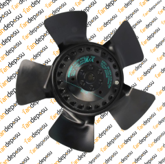 EBMPAPST A2E200-AF02-02  230V AC MONOFAZE METAL KANAT ÜFLEME SİEMENS SPİNDLE MOTOR FANI