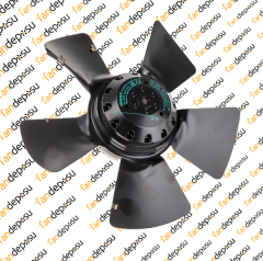 EBMPAPST A2D250-AA02-02  380/400V AC TRİFAZE METAL KANAT ÜFLEME SİEMENS SPİNDLE MOTOR FANI