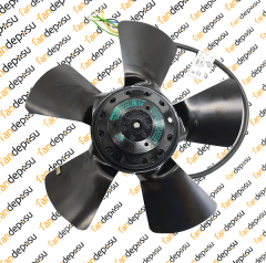 EBMPAPST A2D250-AA02-01  380/400V AC TRİFAZE METAL KANAT EMİŞ SİEMENS SPİNDLE MOTOR FANI