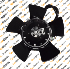 EBMPAPST A2D200-AA02-02  230V AC TRİFAZE METAL KANAT ÜFLEME SİEMENS SPİNDLE MOTOR FANI