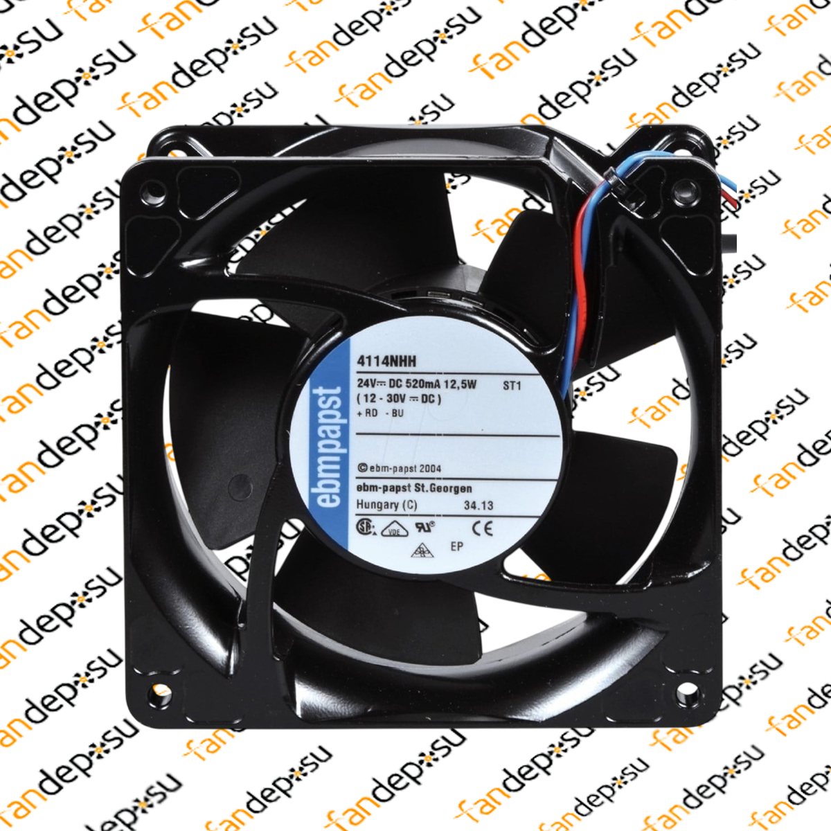 EBMPAPST 4114NHH  24V DC 120x120x38mm FAN