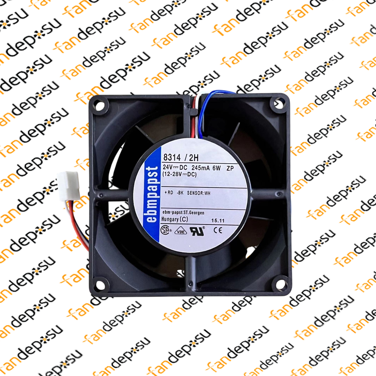 EBMPAPST 8314/2H  24V DC 80x80x32mm KOMPAKT FAN