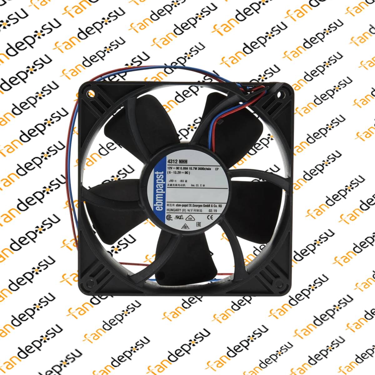 EBMPAPST 4312NHH  12V DC 120x120x32mm  KOMPAKT FAN