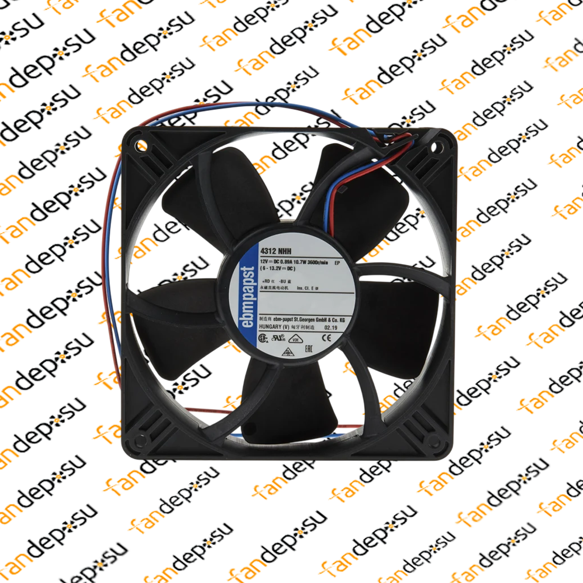 EBMPAPST 4312NHH  12V DC 120x120x32mm FAN