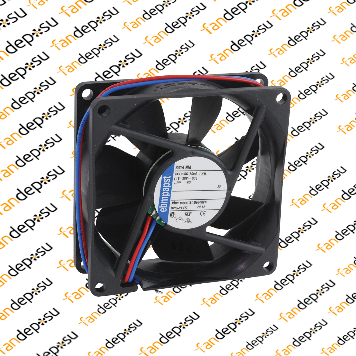 EBMPAPST 8414NM 24V DC 80x80x25mm KOMPAKT FAN