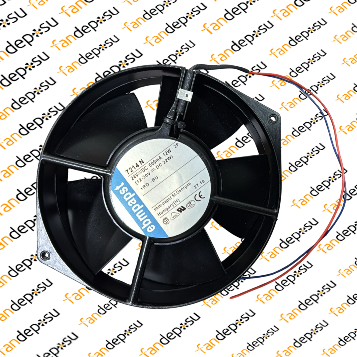 EBMPAPST  7214N 24V DC 150x150x55mm FAN