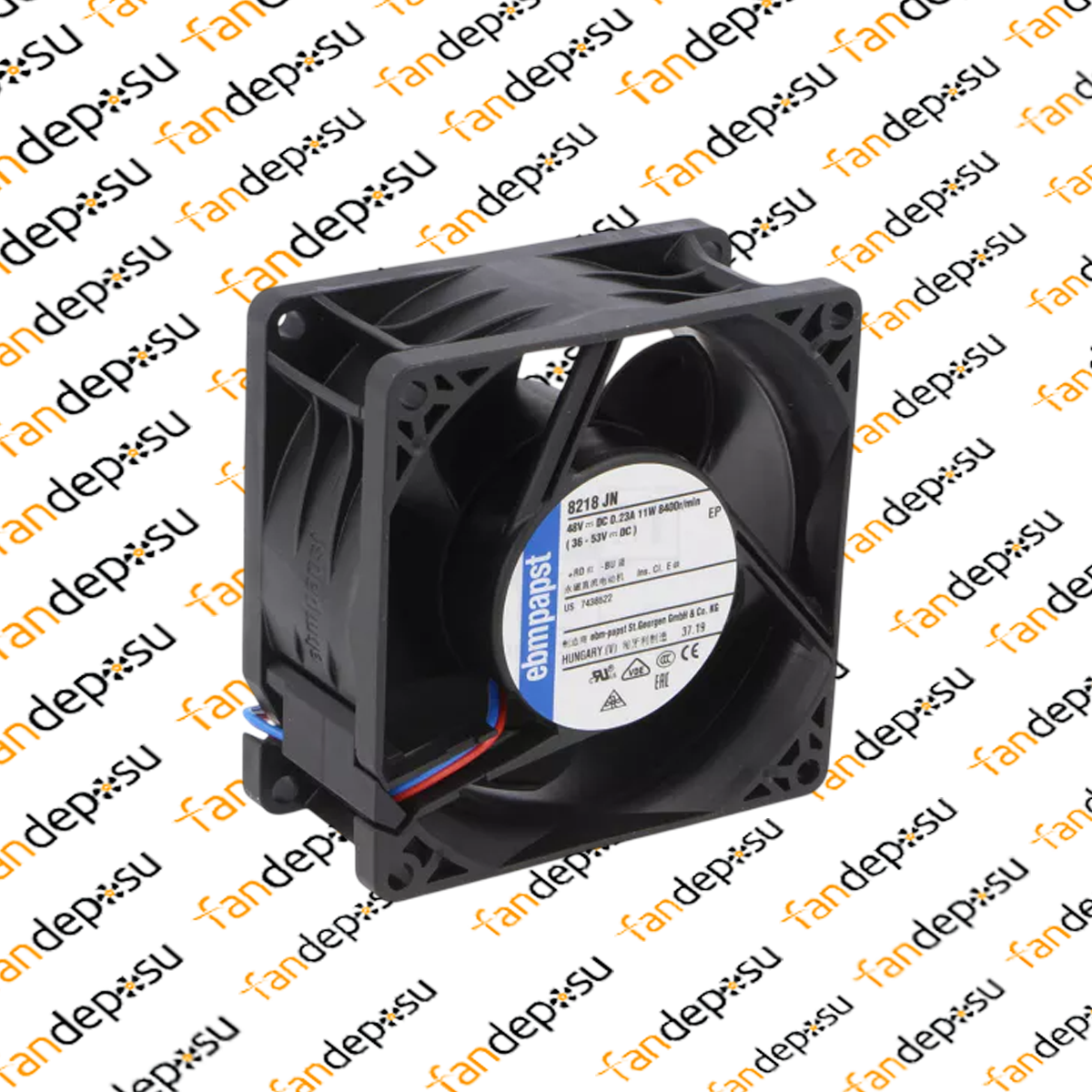EBMPAPST 8218JN  48V DC 80x80x32mm AKSİYEL FAN
