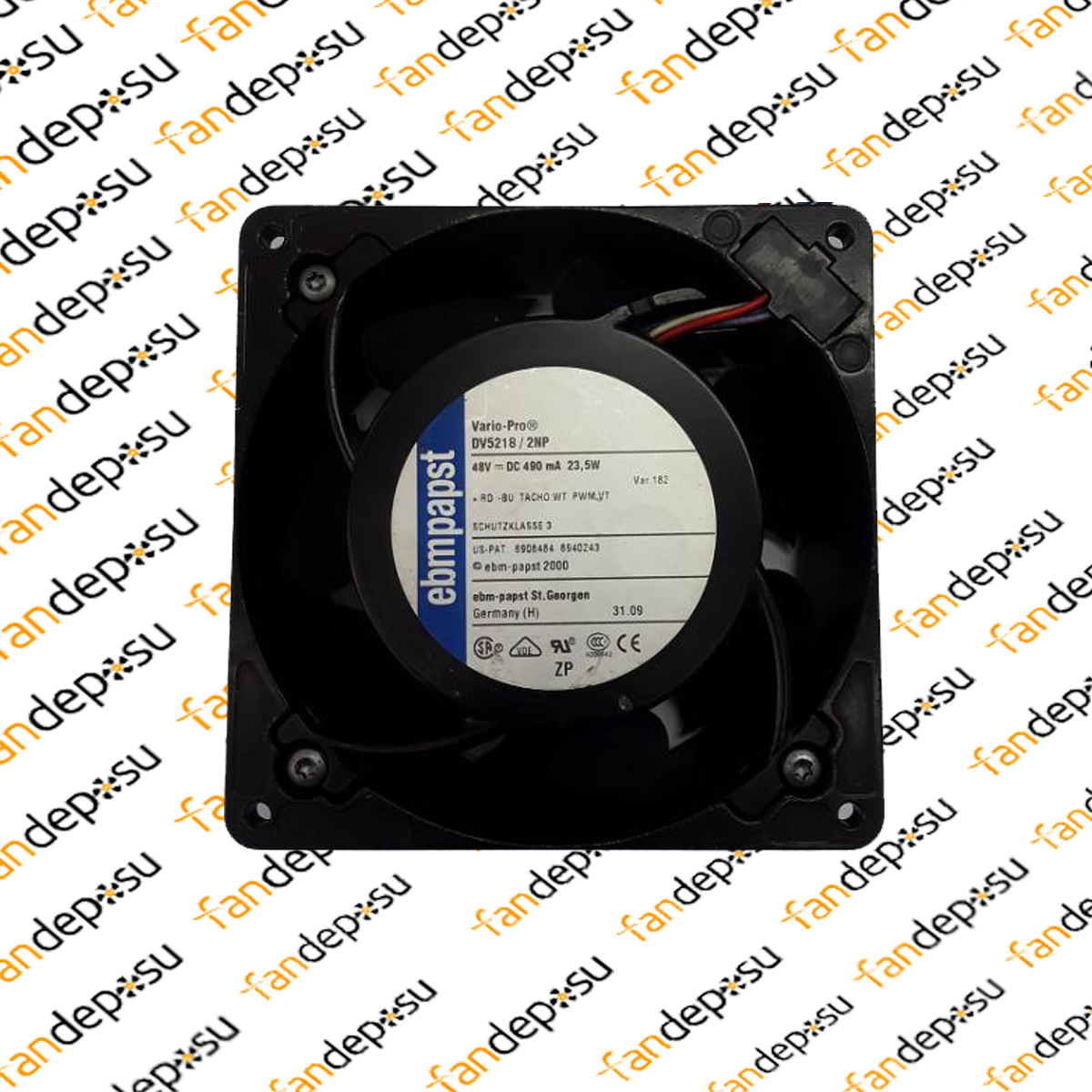 EBMPAPST DV5218/2NP 48V DC 127x127x38mm FAN