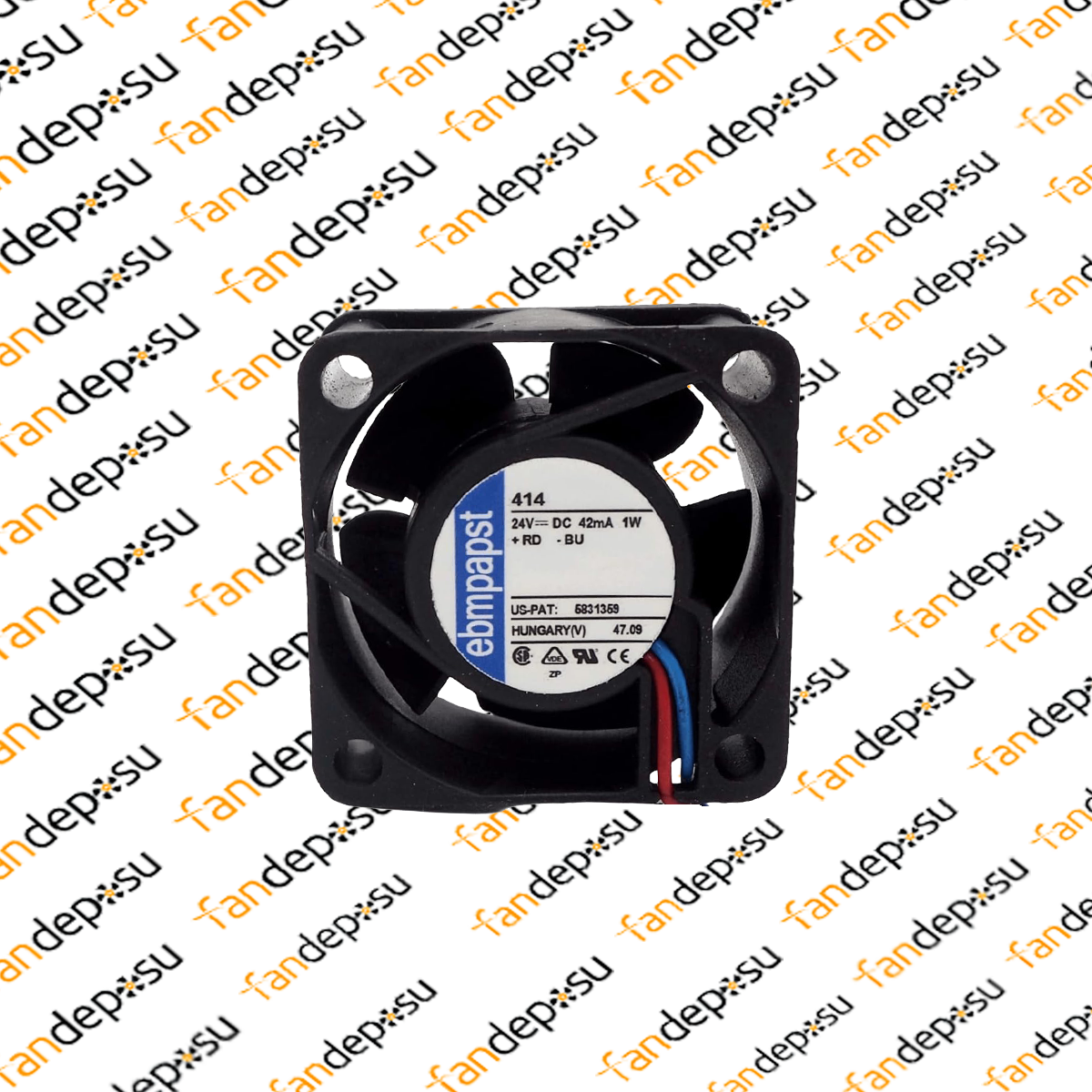 EBMPAPST 414  24V DC 40x40x20mm KOMPAKT FAN