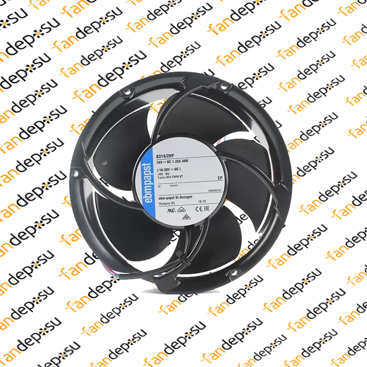 EBMPAPST 6314/2HP 24V DC 172x172x51mm FAN