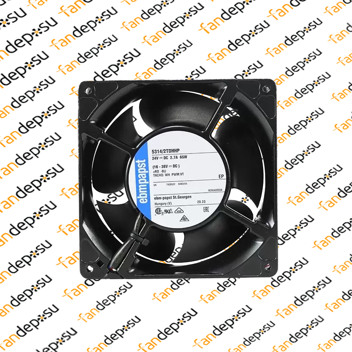 EBMPAPST 5314/2TDHHP  24V DC 140x140x50mm AKSİYEL FAN