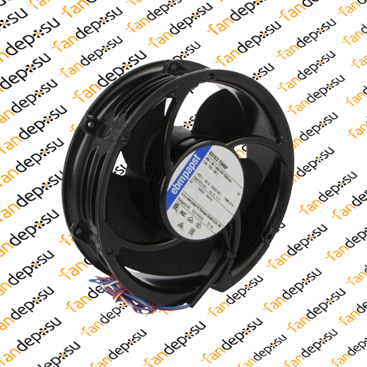 EBMPAPST 6314/2TDHHP  24V DC 172x172x51mm AKSİYEL FAN