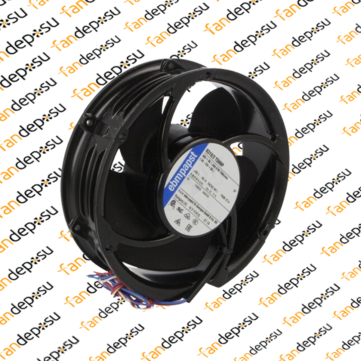 EBMPAPST 6314/2TDHHP 24V DC 172x172x51mm FAN