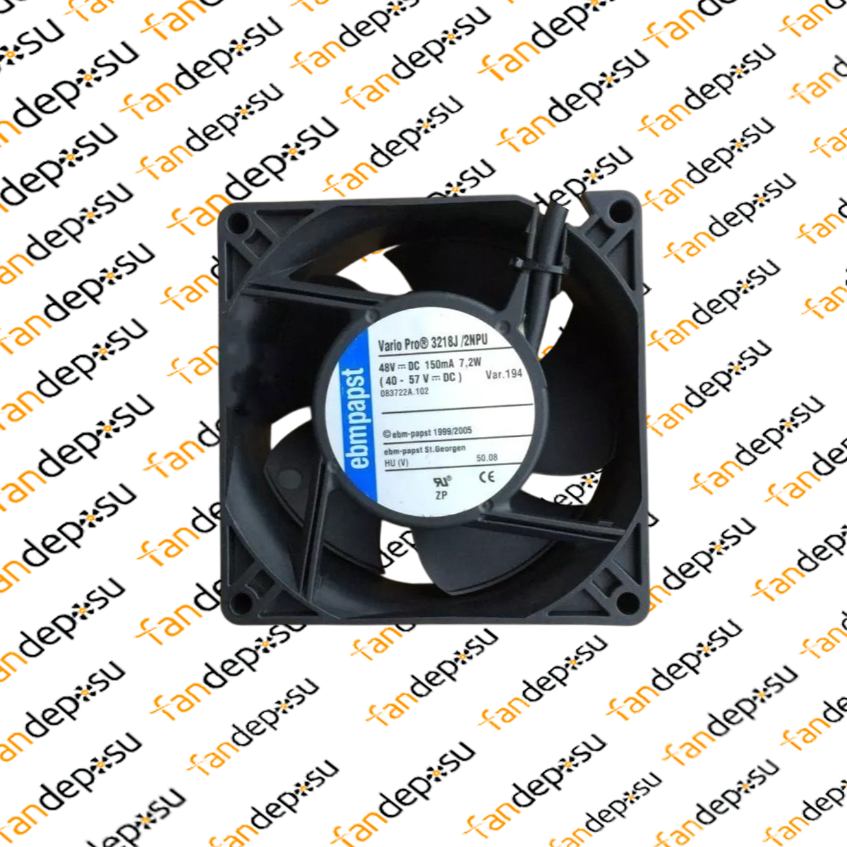 EBMPAPST 3218J/2NPU 48V DC 92x92x38mm FAN