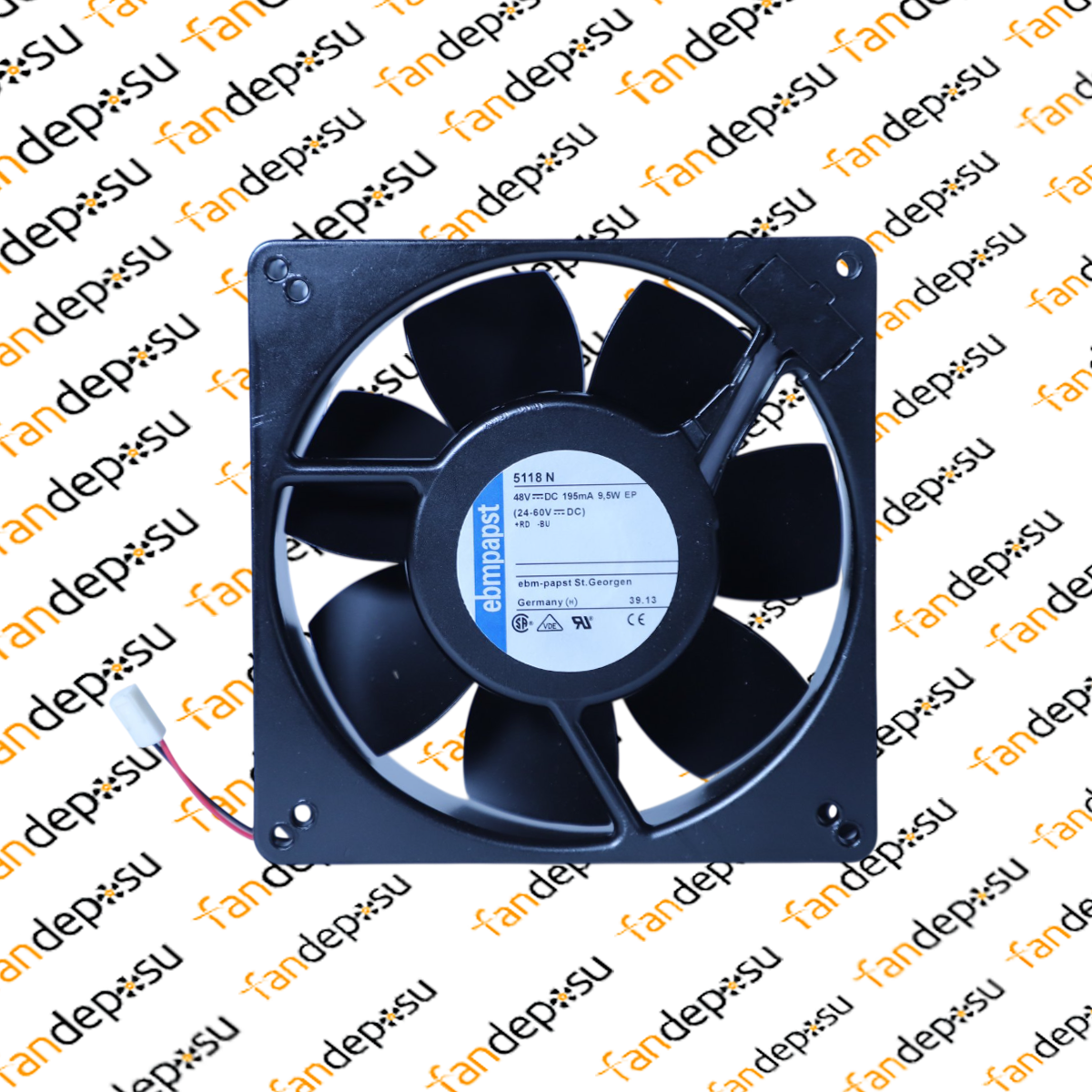 EBMPAPST 5118N 48V DC 135x135x38mm FAN