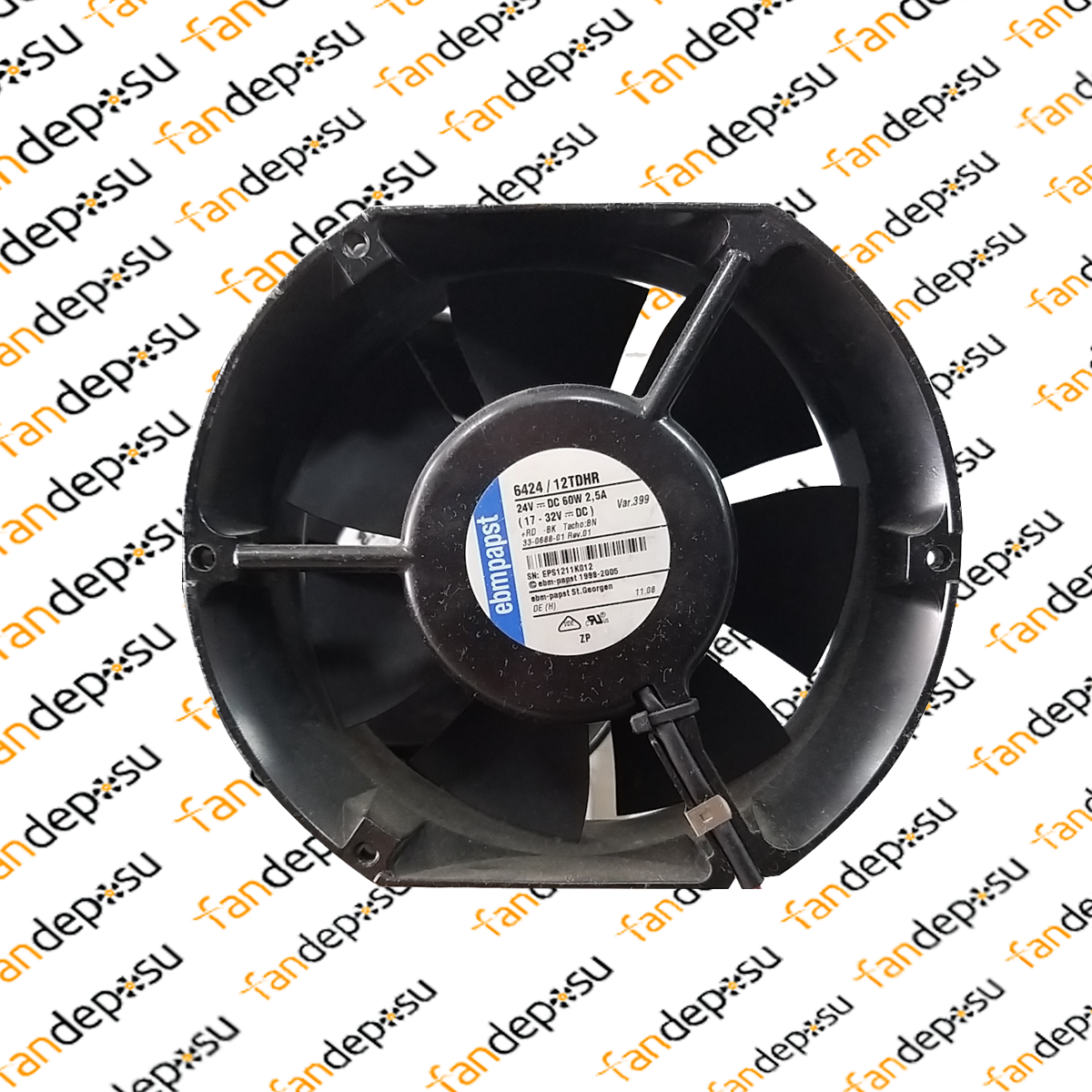 EBMPAPST 6424/12TDHR 24V DC 172x150x50mm FAN