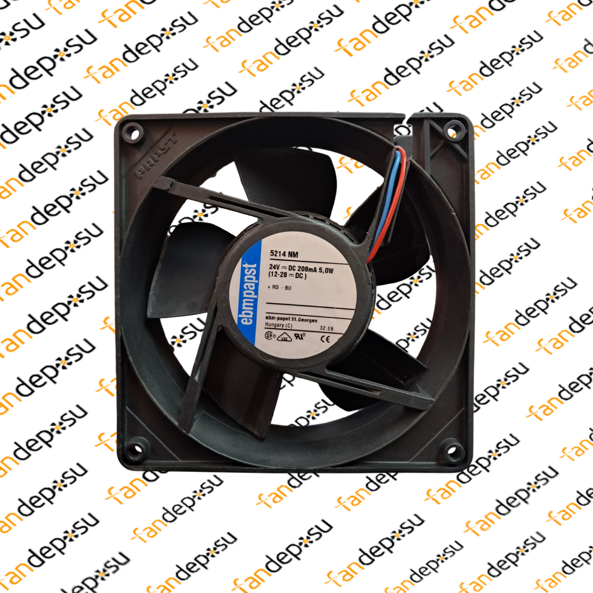 EBMPAPST 5214NM 24V DC 127x127x38mm AKSİYEL FAN