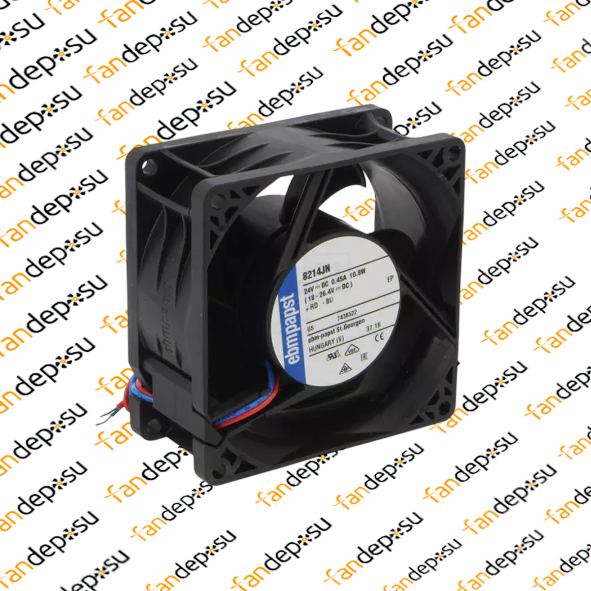 EBMPAPST 8214JN  24V DC 80x80x38mm  KOMPAKT FAN