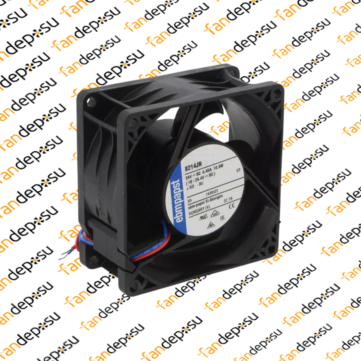 EBMPAPST 8214JN 24V DC 80x80x38mm FAN