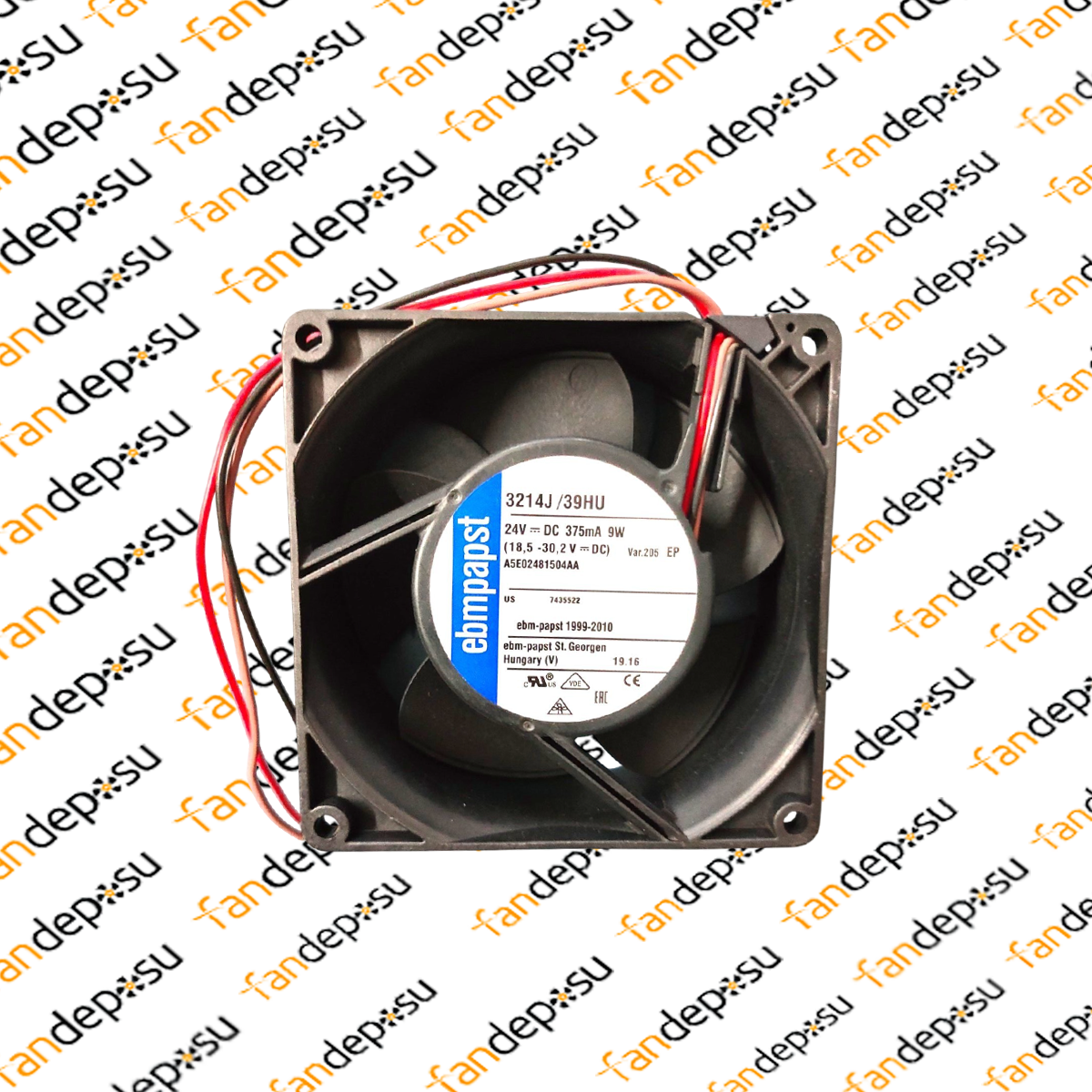 EBMPAPST 3214J/39HU  24V DC 92x92x38mm KOMPAKT FAN