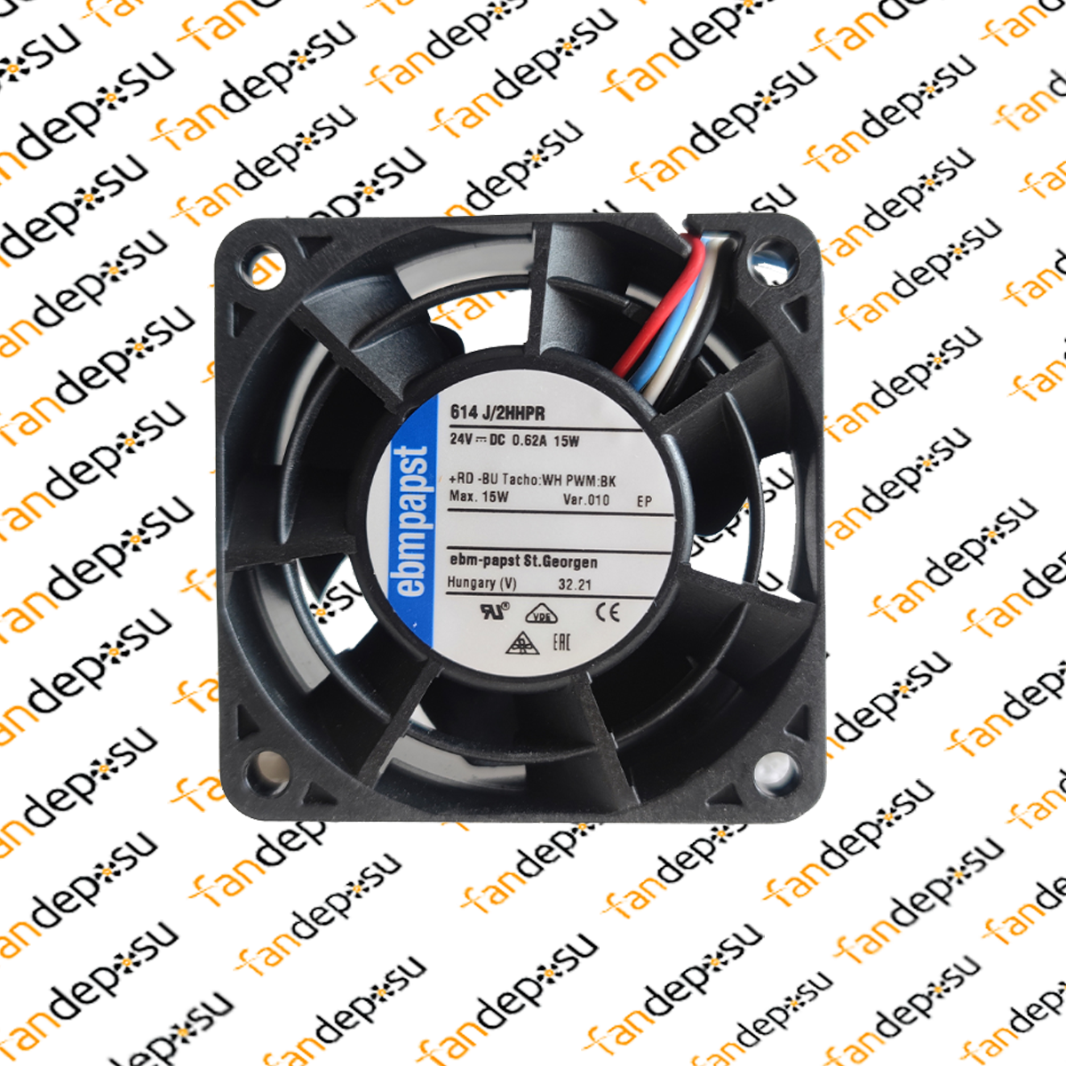 EBMPAPST 614J/2HHPR 24V DC 60x60x32mm FAN
