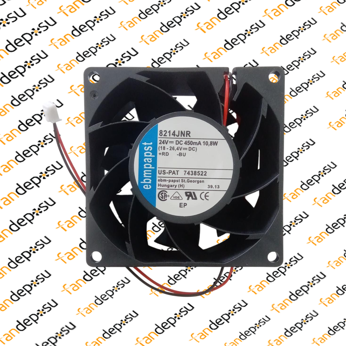 EBMPAPST 8214JNR 24V DC 80x80x38mm FAN