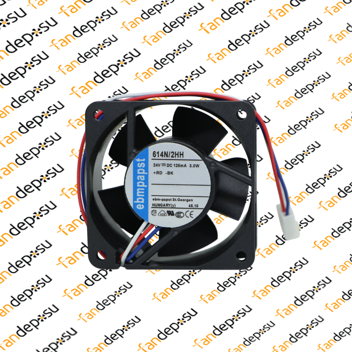 EBMPAPST 614N/2HH 24V DC 60x60x25mm FAN