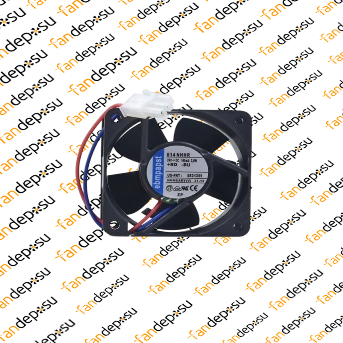 EBMPAPST 614NHHR 24V DC 60x60x25mm KOMPAKT FAN