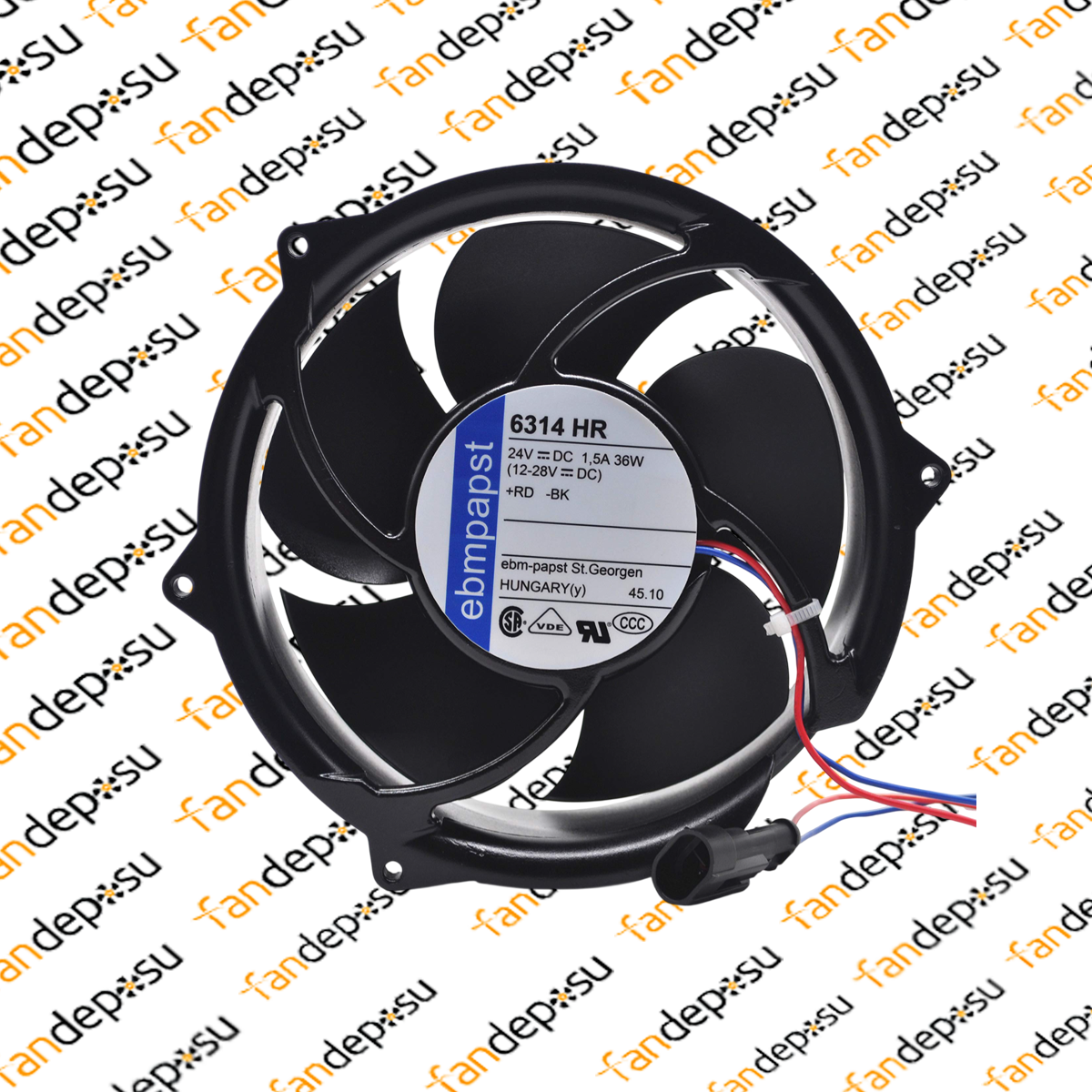 EBMPAPST 6314HR 24V DC 172x150x50mm FAN