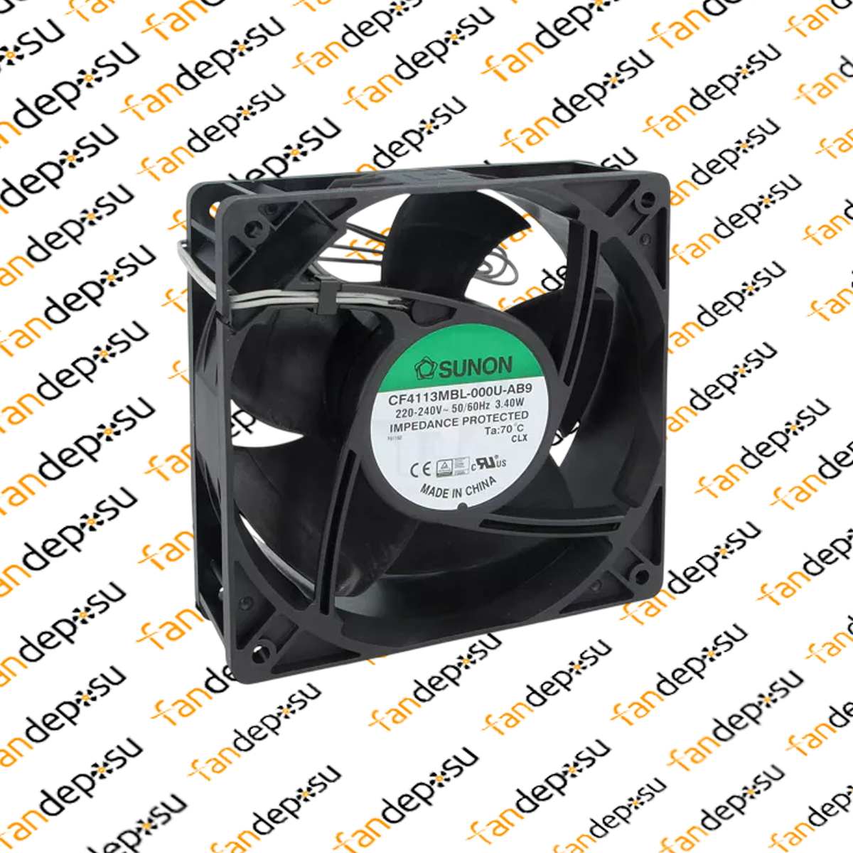 SUNON CF4113MBL-000U-AB9  230V AC/EC 120x120x38mm FAN