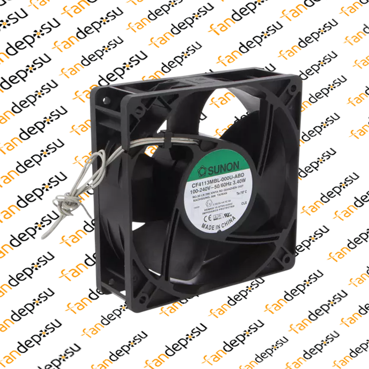 SUNON CF4113MBL-000U-ABD  120x120x38mm 230V AC/EC FAN