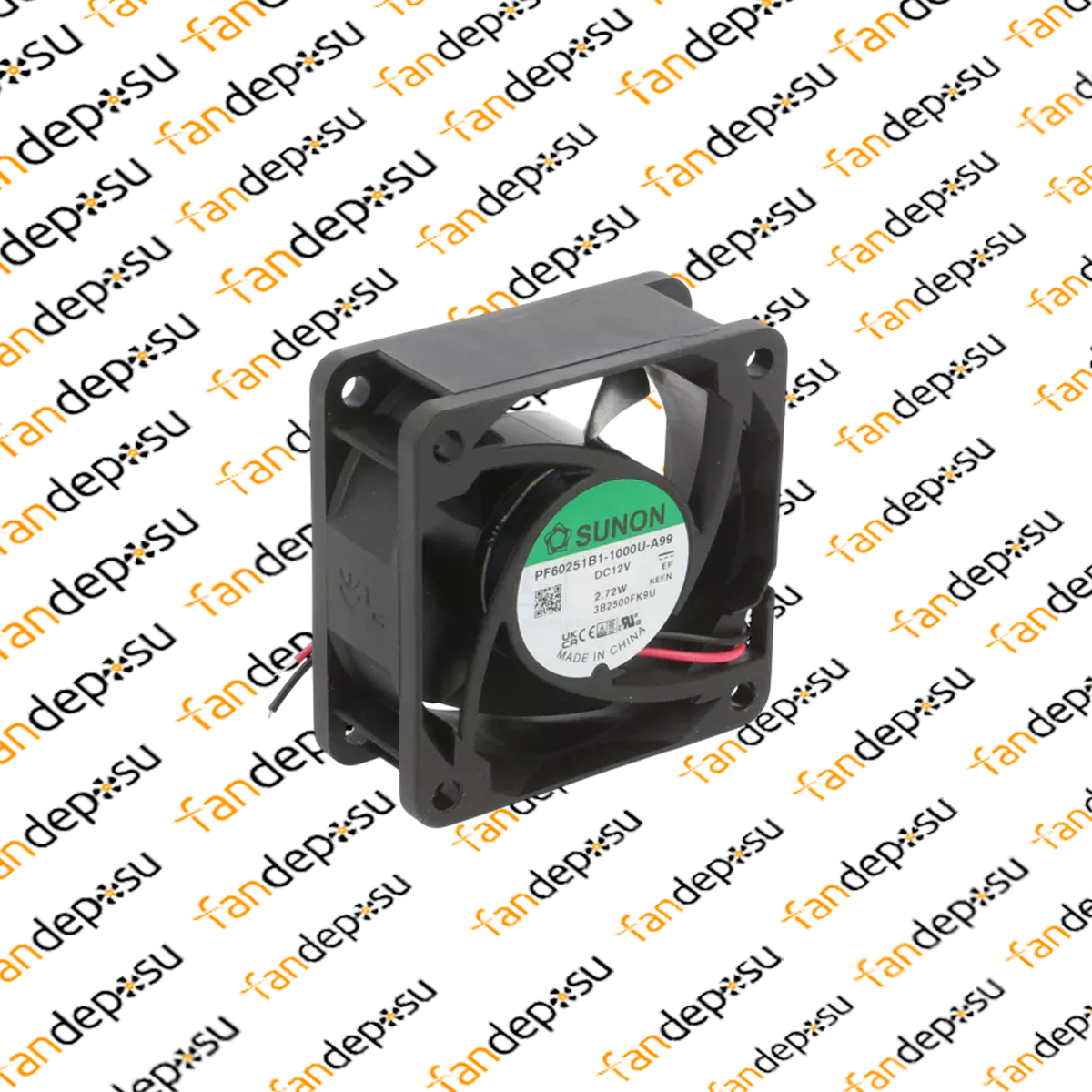 SUNON PF60251B1-1000U-A99  60x60x25mm 12V DC FAN