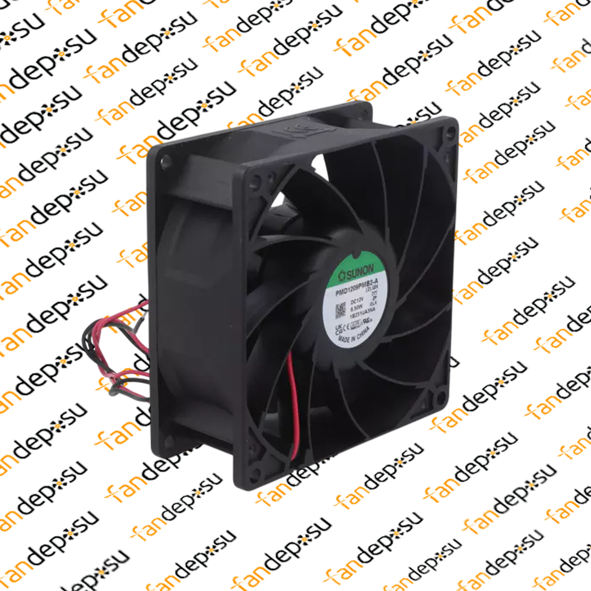 SUNON PMD1209PMB2-A P/N:(2).GN 92x92x38mm 12V DC FAN