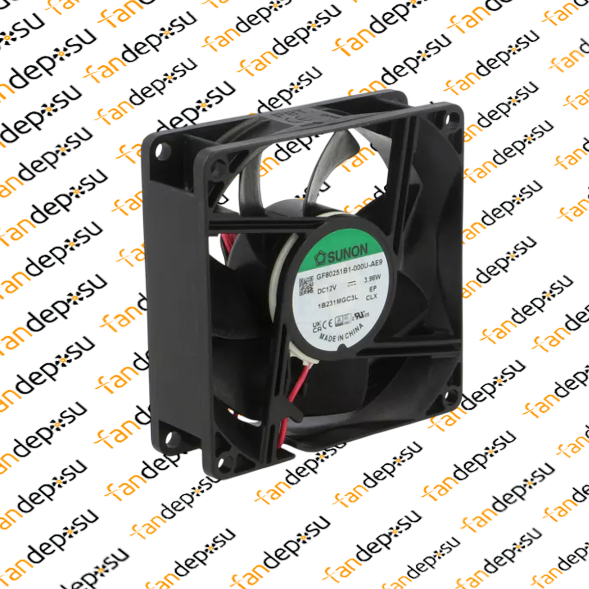 SUNON GF80251B1-000U-AE9 80x80x25mm 12V DC FAN