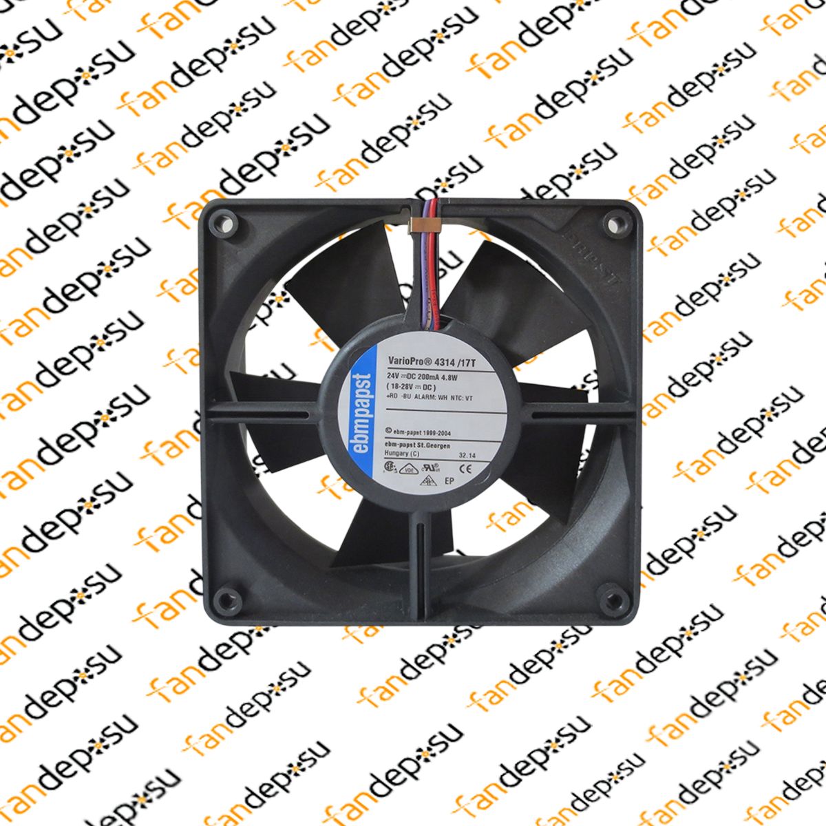 EBMPAPST 4314/17T 120x120x32mm 24V DC FAN