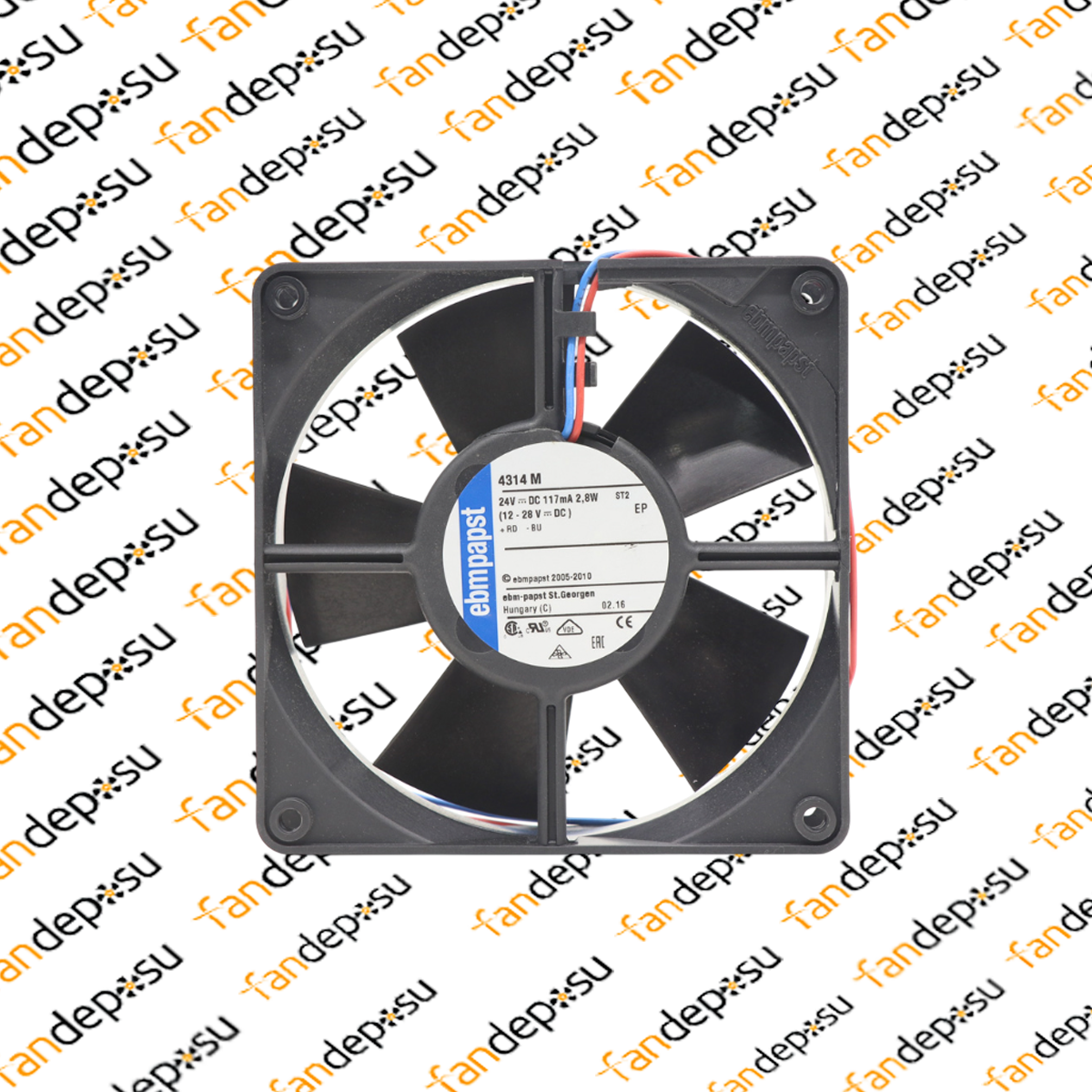 EBMPAPST 4314M  120x120x32mm 24V DC FAN