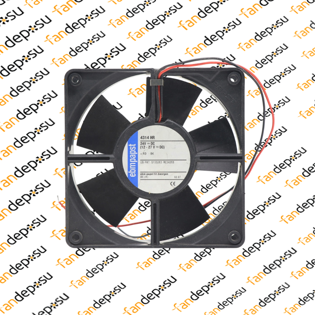 EBMPAPST 4314HR  120x120x32mm 24V DC FAN