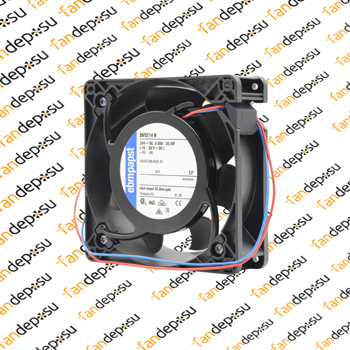 EBMPAPST DV5214N  127x127x38mm 24V DC FAN