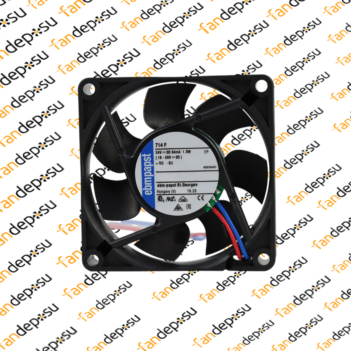 EBMPAPST 714F  70x70x15mm 24V DC FAN