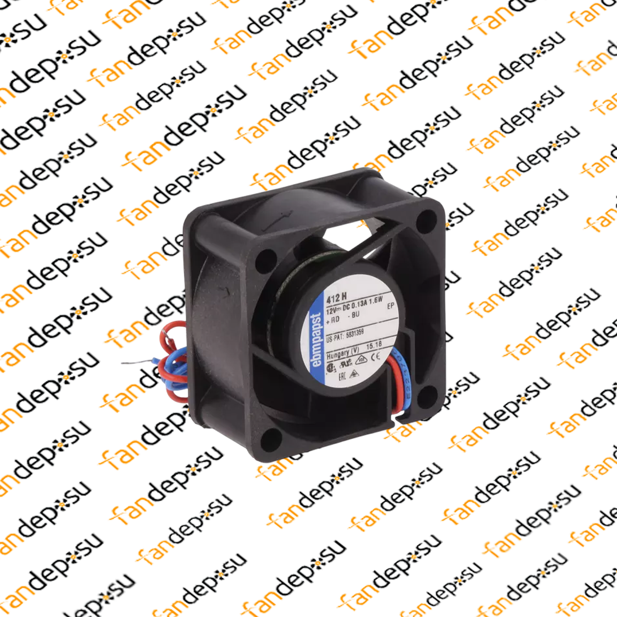 EBMPAPST 412H  40x40x20mm 12V DC FAN