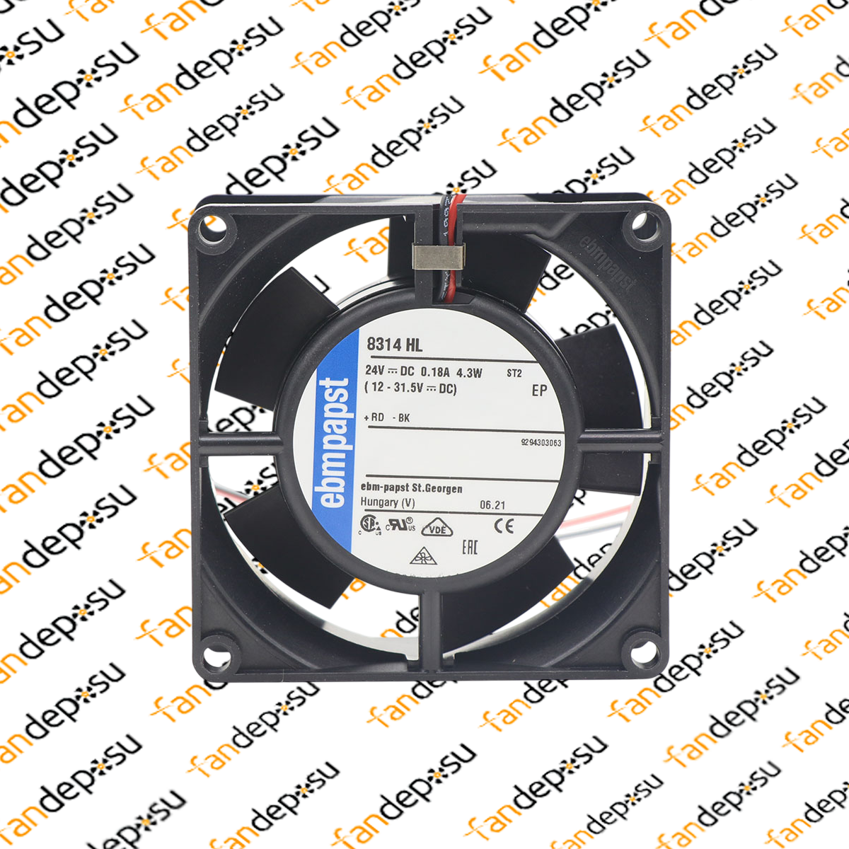 EBMPAPST 8314HL 80x80x32mm 24V DC FAN
