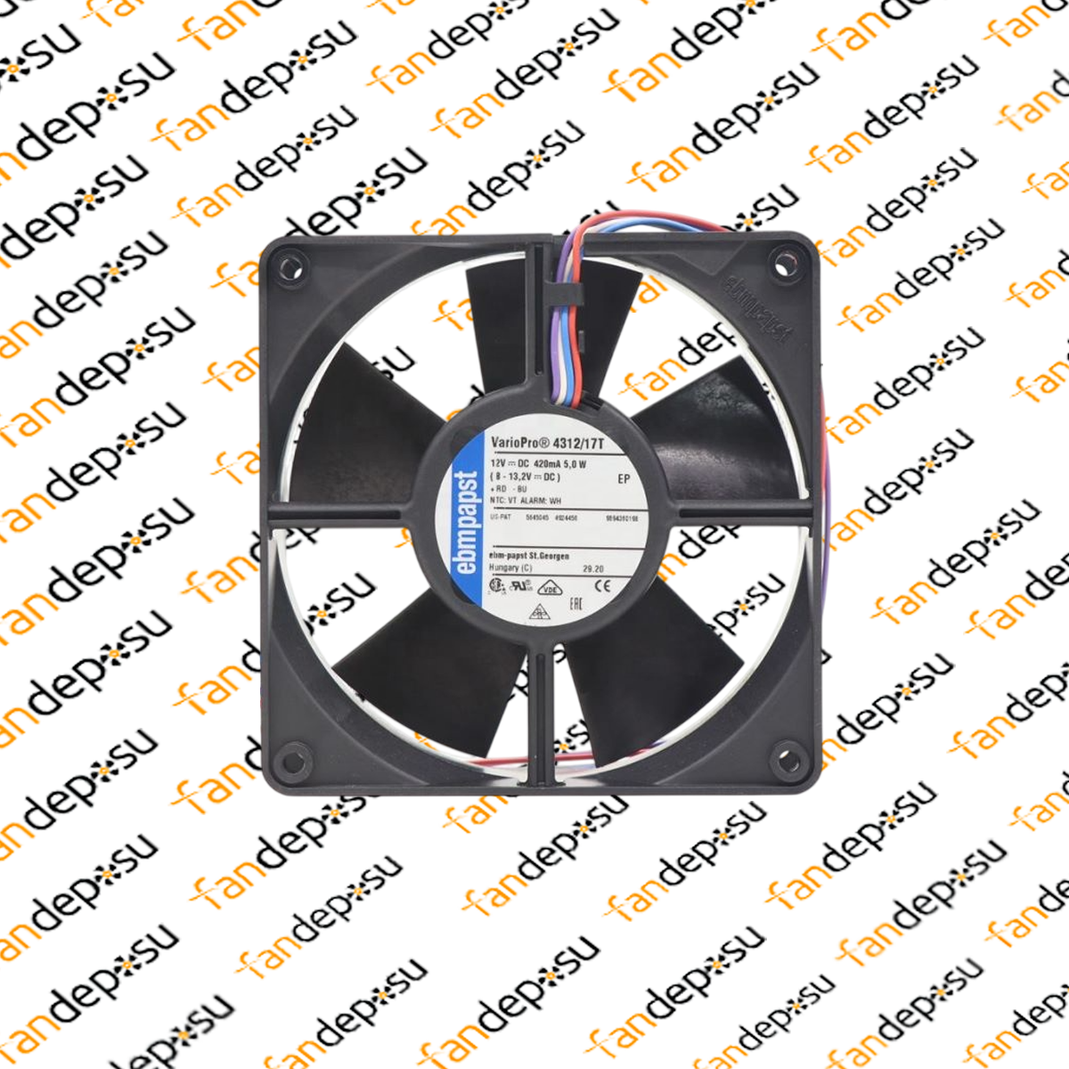 EBMPAPST 4312/17T 120x120x32mm 12V DC FAN