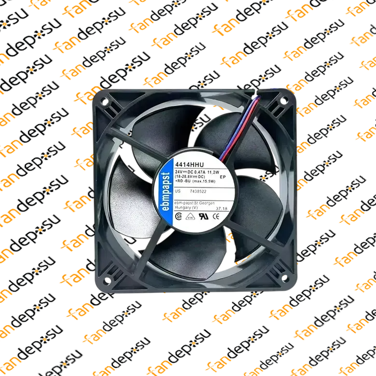 EBMPAPST 4414HHU  120x120x38mm 24V DC FAN