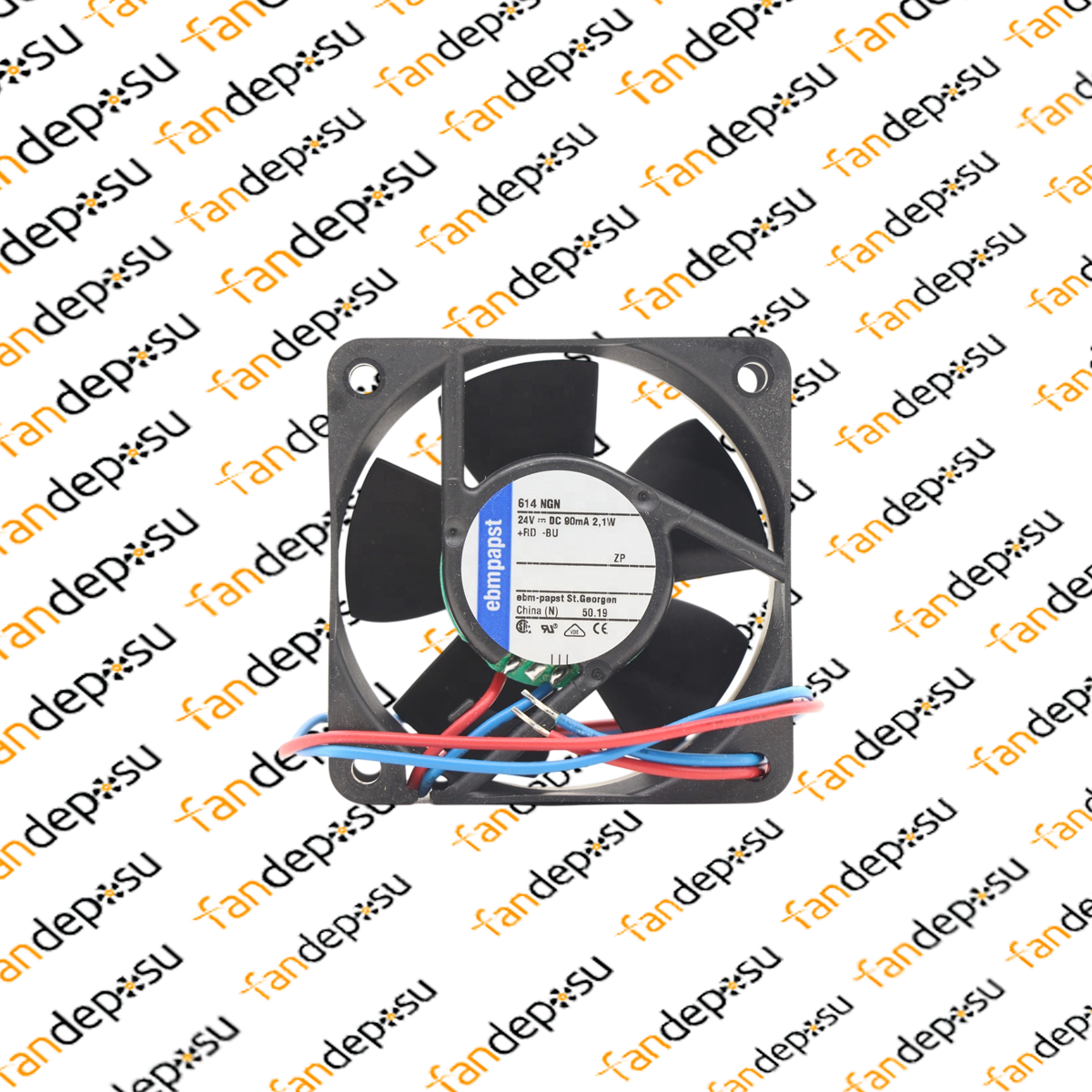 EBMPAPST 614NGN  60x60x25mm 24V DC FAN