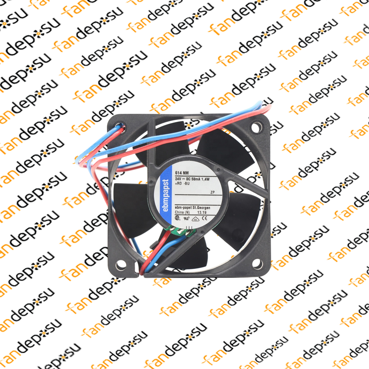 EBMPAPST 614NM  60x60x25mm 24V DC FAN