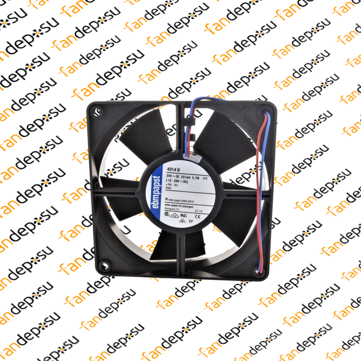 EBMPAPST 4314U  120x120x32mm 24V DC FAN