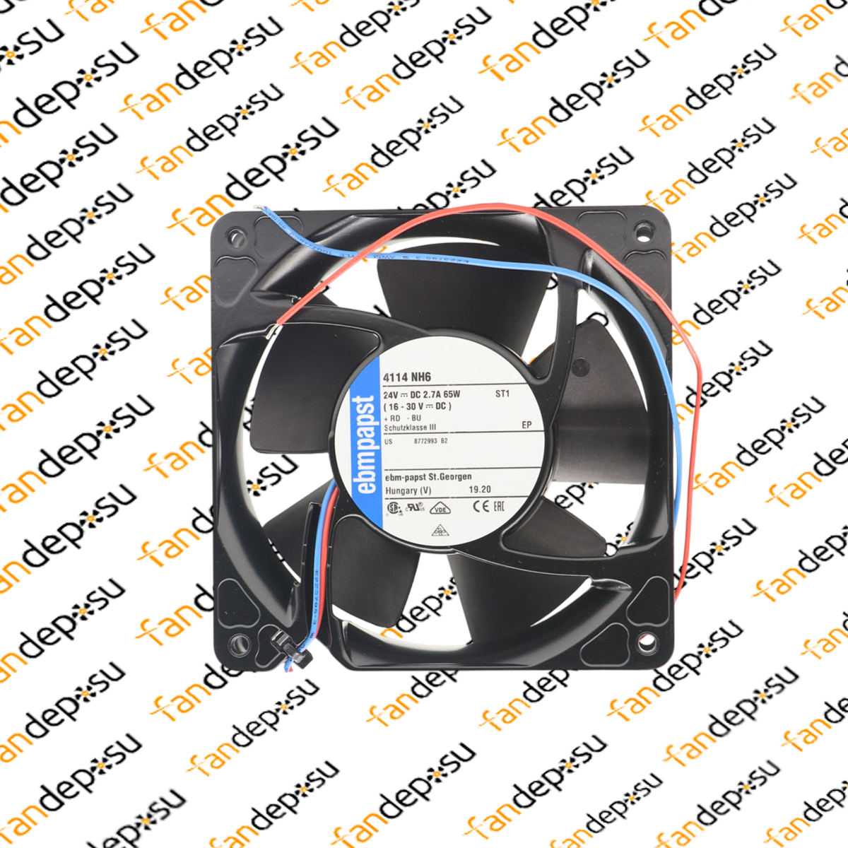EBMPAPST 4114NH6  120x120x38mm 24V DC FAN