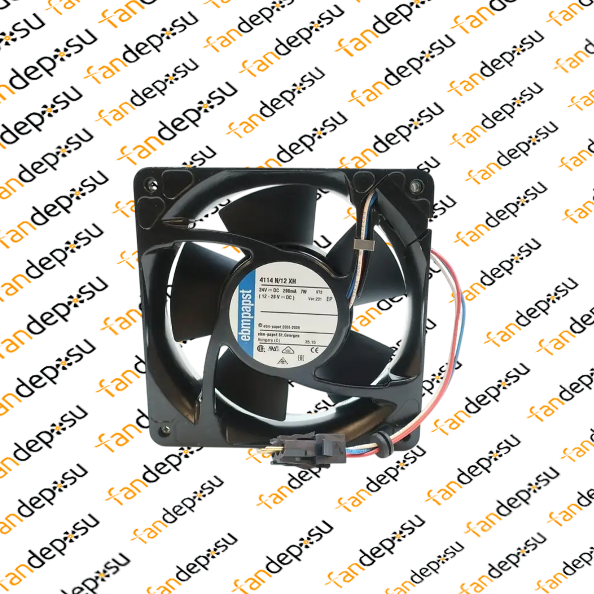 EBMPAPST 4114N/12XH  120x120x38mm 24V DC FAN